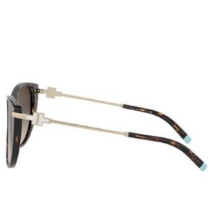 Tiffany & Co. Women's Sunglasses  0TF4178 801538 57/16 HAVANA/BROWN GRADIENT